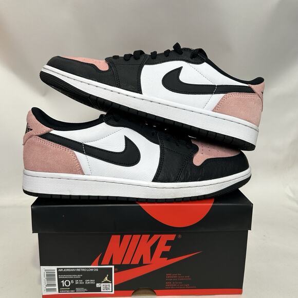 Nike Air Jordan 1 Retro Low OG “Bleached Coral” - Picture 1 of 9